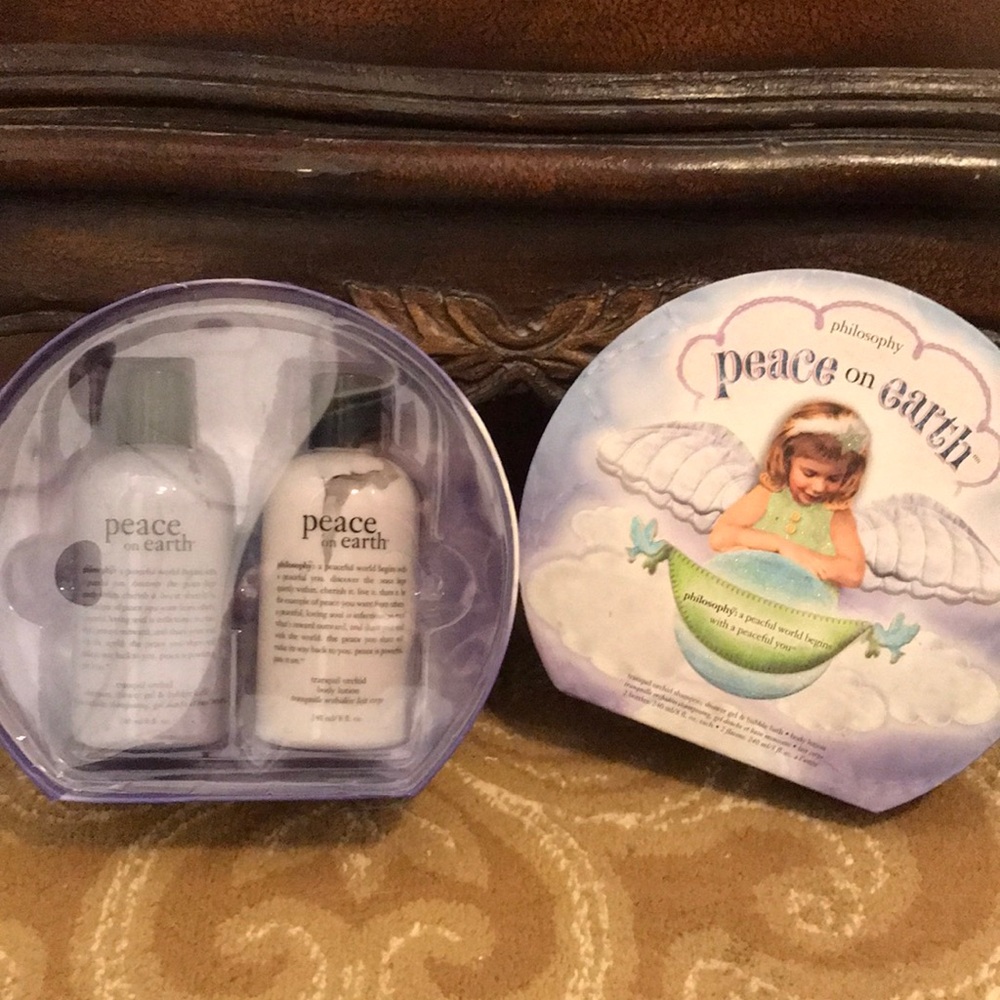 Philosophy Peace on Earth tranquil orchid Bath & Body Set